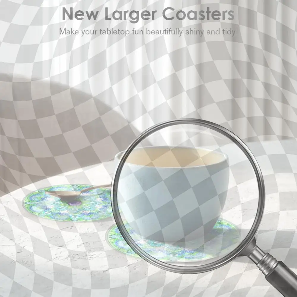 6pcs Mandala Pattern DIY Diamond Painting Art Coaster Kit with Holder Can Be Washed With Water for Adults Beginner Gift Supplies
6pcs Mandala Pattern DIY Diamond Painting Art Coaster Kit with Holder Can Be Washed With Water for Adults Beginner Gift Supplies