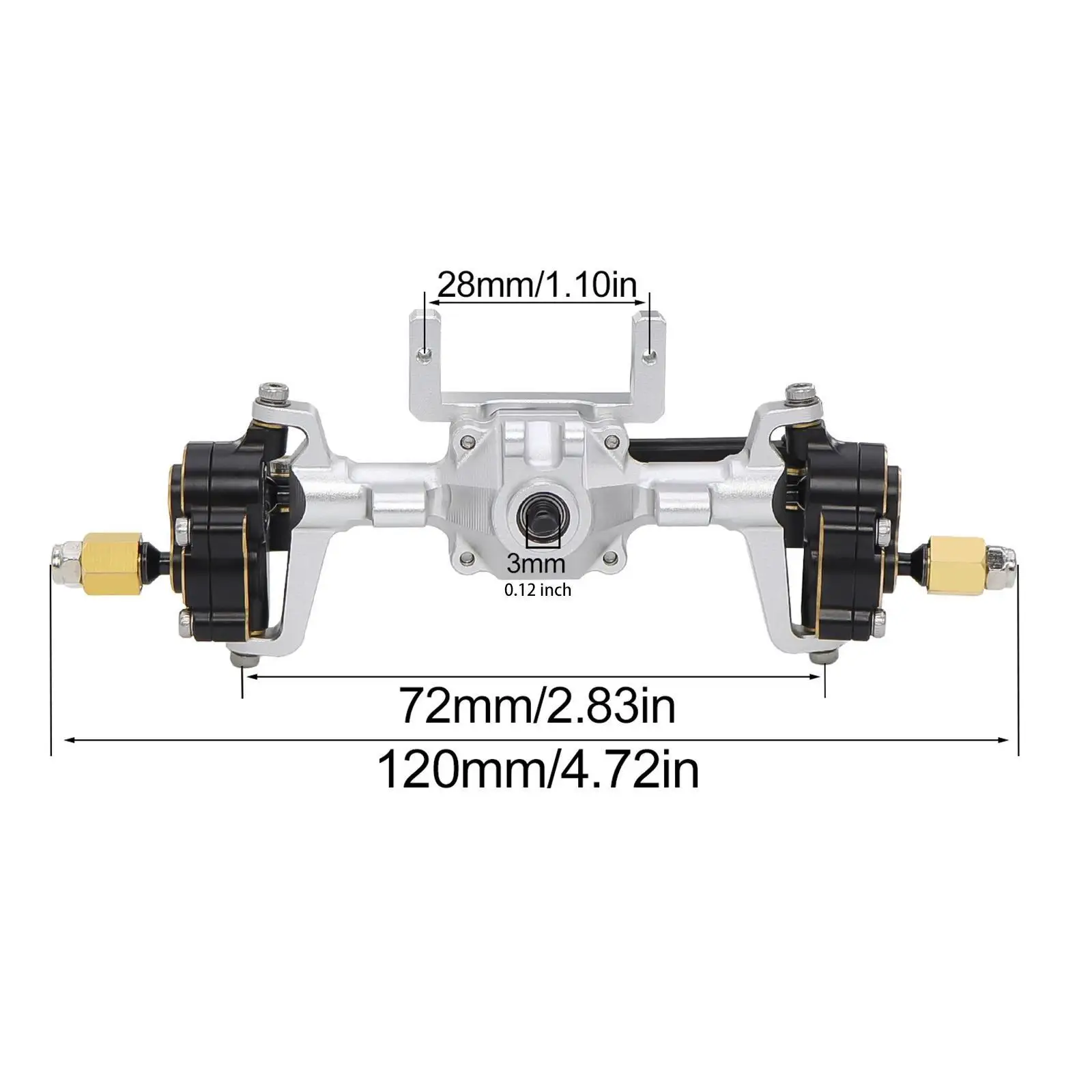 RC Car Portal Axle Upgrades Sturdy RC Metal Axle RC Car Part Replace for FMS Fcx24 1/24 1/18 Scale RC Car DIY Accs Modification
RC Car Portal Axle Upgrades Sturdy RC Metal Axle RC Car Part Replace for FMS Fcx24 1/24 1/18 Scale RC Car DIY Accs Modification
