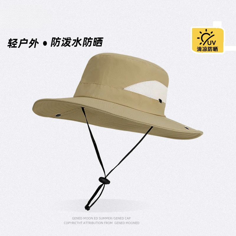 Portable Foldable Cowboy Hat Wide Brim Outdoor Camping Hiking Breathable Quick Dry Waterproof Sun Protection Hat for Men Women
Portable Foldable Cowboy Hat Wide Brim Outdoor Camping Hiking Breathable Quick Dry Waterproof Sun Protection Hat for Men Women