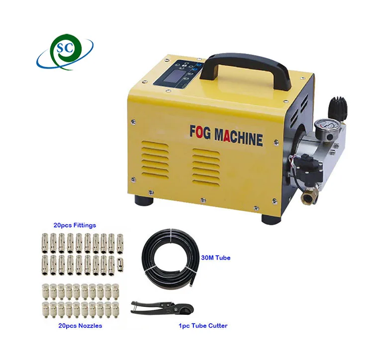 CS Mist Nozzle System Kit High Pressure Fog Cooling Water Mist System with Pumb
CS Mist Nozzle System Kit High Pressure Fog Cooling Water Mist System with Pumb