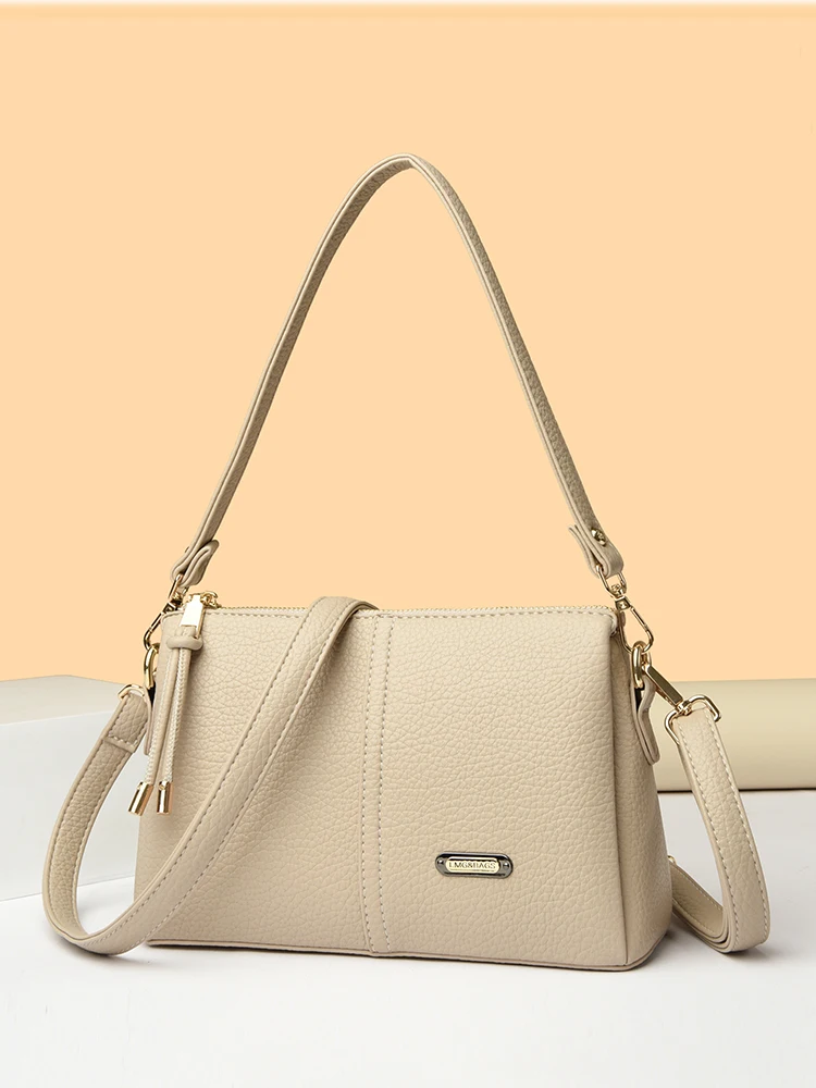 Модная кожаная сумка-кроссбоди для женщин, на одно плечо, для мам среднего возраста, высококачественная, простая, с ручкой, через плечо
Модная кожаная сумка-кроссбоди для женщин, на одно плечо, для мам среднего возраста, высококачественная, простая, с ручкой, через плечо