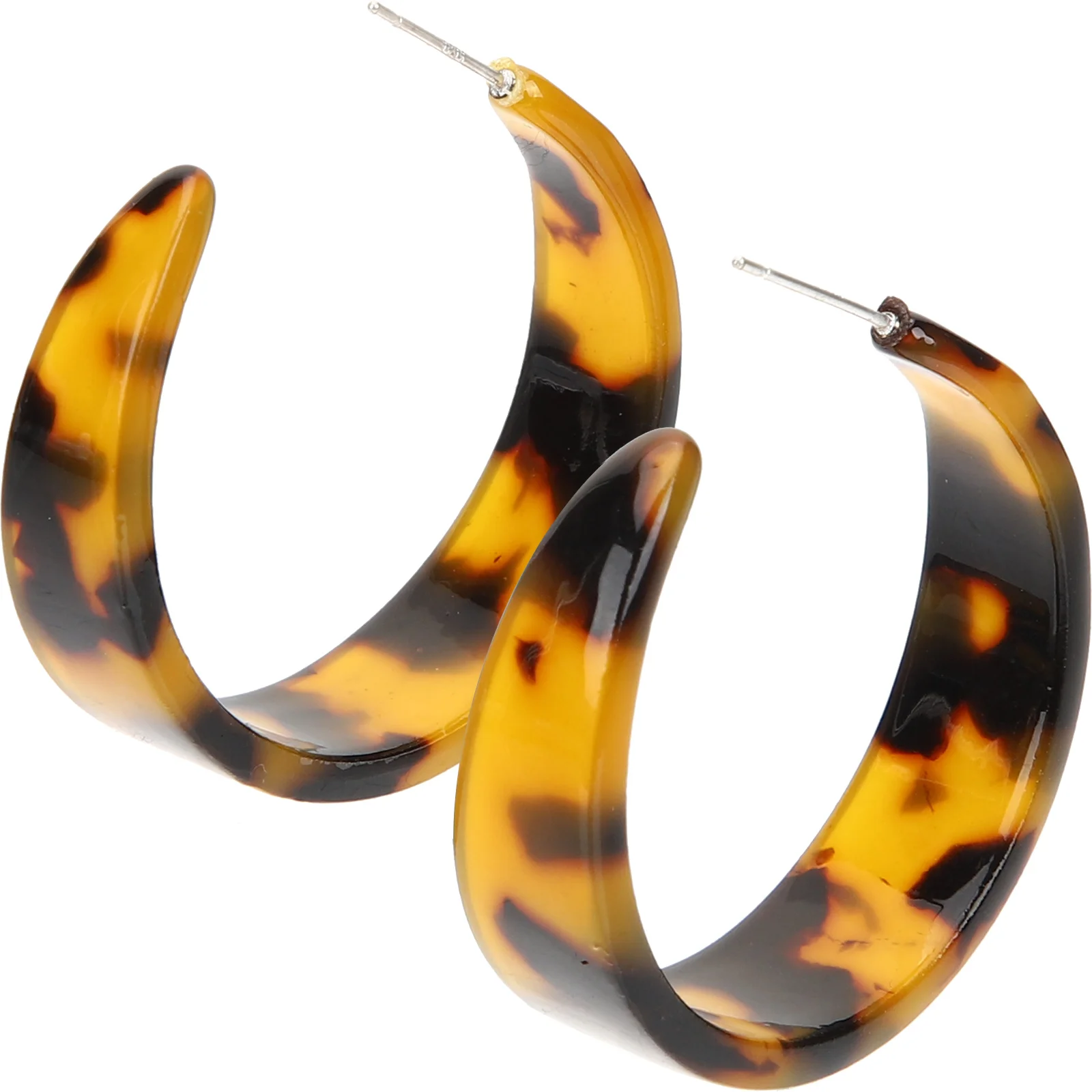 Tortoiseshell Earrings Eye-catching Novelty Cool Hook Leopard Print Retro Trendy Acrylic for Women
Tortoiseshell Earrings Eye-catching Novelty Cool Hook Leopard Print Retro Trendy Acrylic for Women