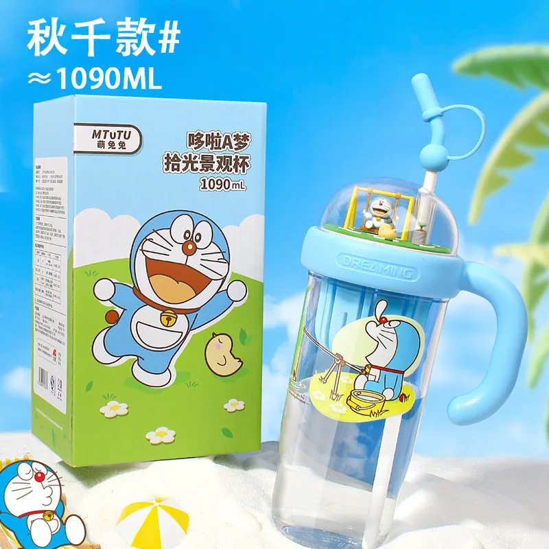 Doraemon's New Cartoon Straw Plastic Cup for Male and Female Students with High Appearance and Portable Landscape Water Cup
Doraemon's New Cartoon Straw Plastic Cup for Male and Female Students with High Appearance and Portable Landscape Water Cup