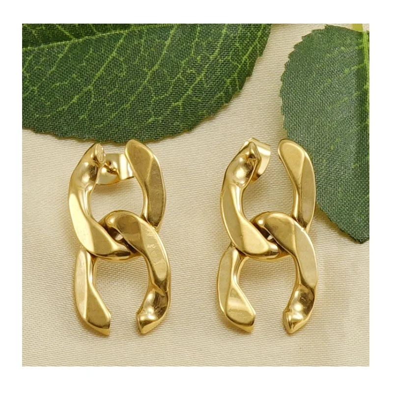New Titanium Steel Creative Stud Earrings Women's Stainless Steel Fashion Geometric Earrings Women's
New Titanium Steel Creative Stud Earrings Women's Stainless Steel Fashion Geometric Earrings Women's