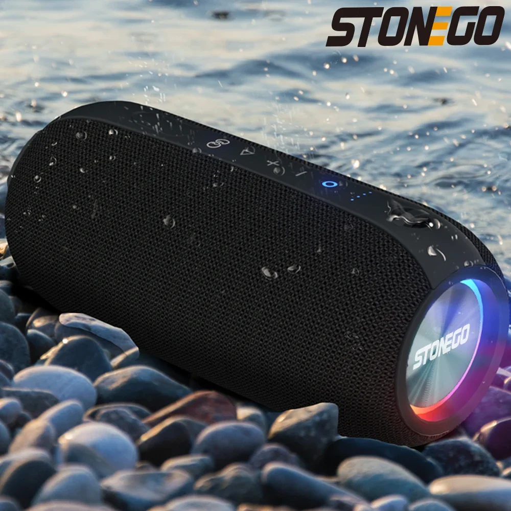Портативный беспроводной динамик STONEGO PX7 водонепроницаемый громкий стерео сабвуфер TWS беспроводное стерео сопряжение подходит для улицы
Портативный беспроводной динамик STONEGO PX7 водонепроницаемый громкий стерео сабвуфер TWS беспроводное стерео сопряжение подходит для улицы