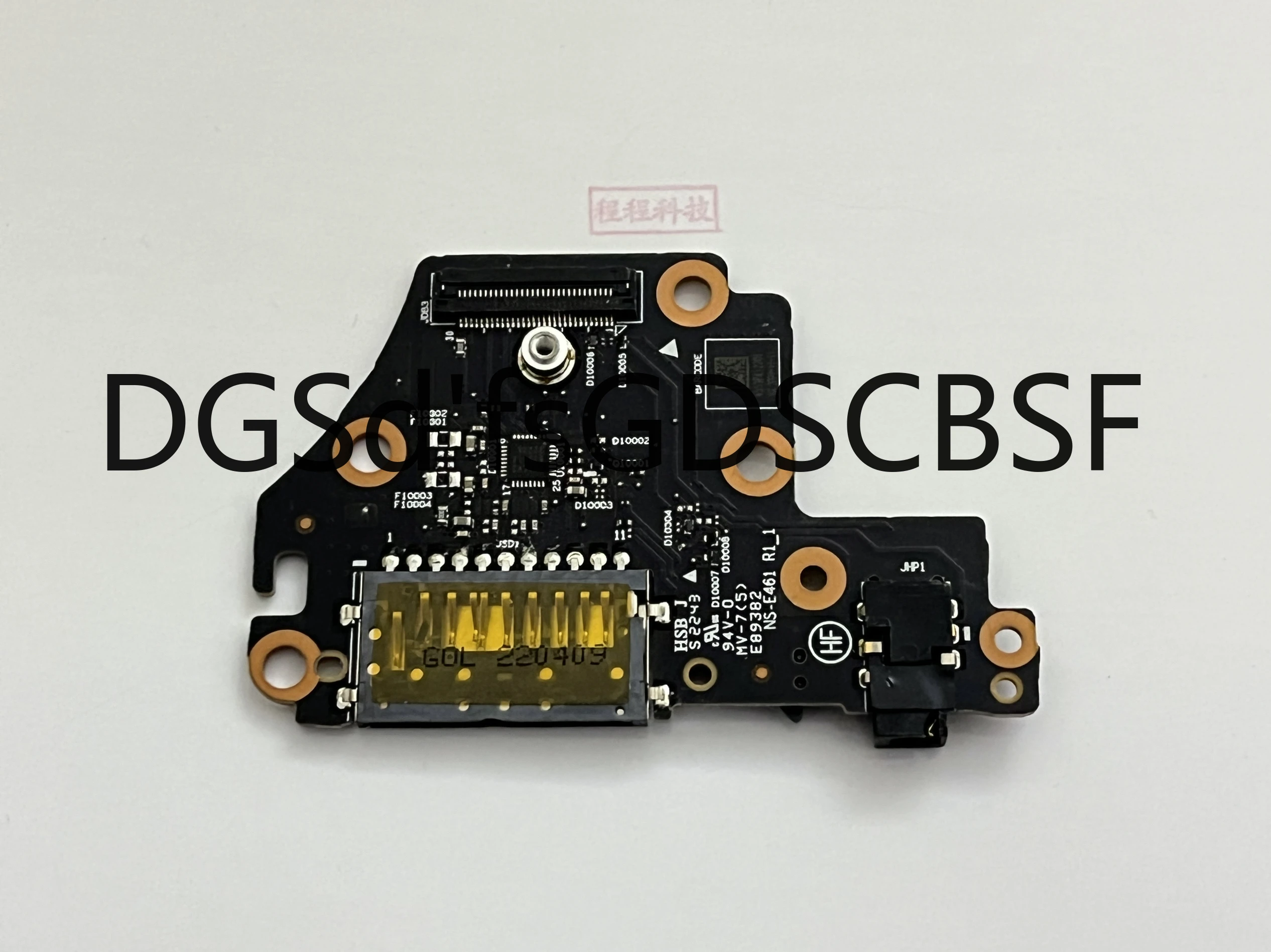 FOR Lenovo Rescuer S7 16IAH7 22Style SD Headphone Board Card Reader Board Audio Board NS-E461
FOR Lenovo Rescuer S7 16IAH7 22Style SD Headphone Board Card Reader Board Audio Board NS-E461