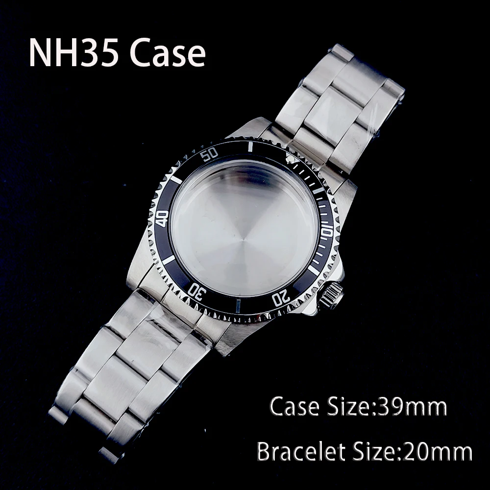 Корпус NH35 Корпус из нержавеющей стали 39 мм с индивидуальным логотипом Стеклянный корпус Aleck подходит для аксессуаров для часов с механизмом NH35
Корпус NH35 Корпус из нержавеющей стали 39 мм с индивидуальным логотипом Стеклянный корпус Aleck подходит для аксессуаров для часов с механизмом NH35