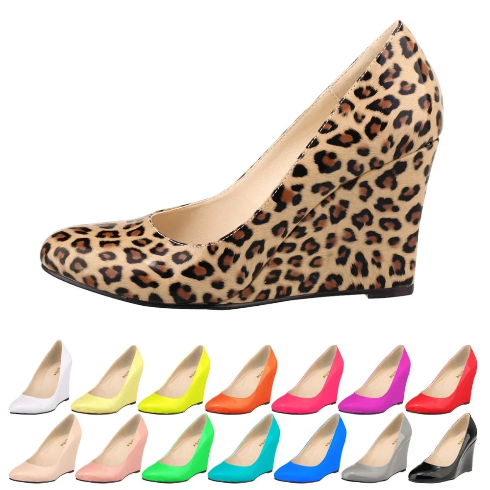 LOSLANDIFEN Women Wedges High Heels Sexy Pumps Elegant Spring Casual White Nude Platform Heeled Office Party Wedding Shoes
LOSLANDIFEN Women Wedges High Heels Sexy Pumps Elegant Spring Casual White Nude Platform Heeled Office Party Wedding Shoes