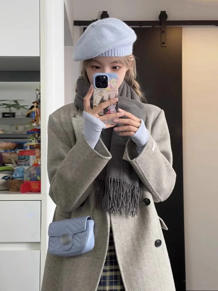 Новое шерстяное пальто Hepburn Sle 2026 года для женщин, корейский стиль, средней длины, модное, для невысоких, осенне-зимнее
Новое шерстяное пальто Hepburn Sle 2026 года для женщин, корейский стиль, средней длины, модное, для невысоких, осенне-зимнее