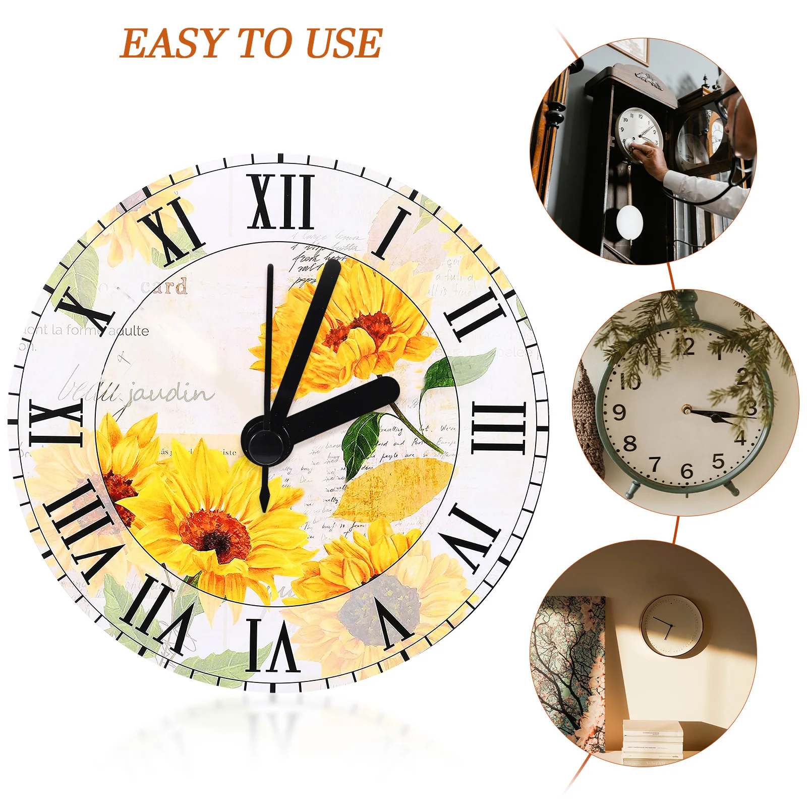 Wall Clock Mechanism Silent Movement Hands Replacement Repair Parts Black Plastic
Wall Clock Mechanism Silent Movement Hands Replacement Repair Parts Black Plastic