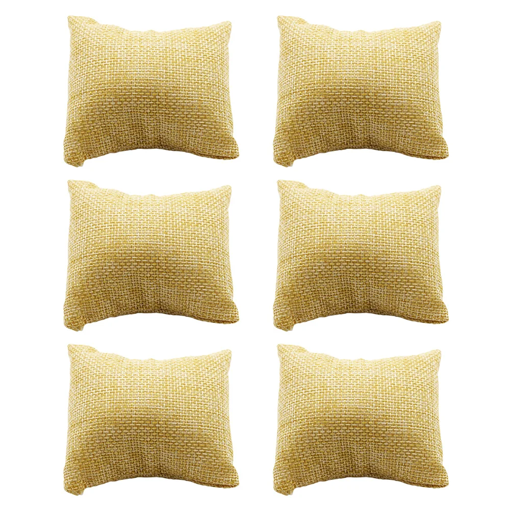 6 Pcs Display Pillow Mini Watch Jewelry Bracelet Miniature Pillows Cushion Pad Imitation Toddler
6 Pcs Display Pillow Mini Watch Jewelry Bracelet Miniature Pillows Cushion Pad Imitation Toddler