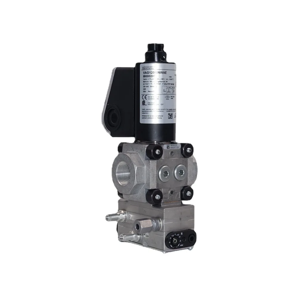 VAG120R/NWAE 3/4 Caliber Pneumatic Solenoid Valve Air Fuel Ratio Diaphragm Structure German Krom VAG Series OEM Customizable
VAG120R/NWAE 3/4 Caliber Pneumatic Solenoid Valve Air Fuel Ratio Diaphragm Structure German Krom VAG Series OEM Customizable