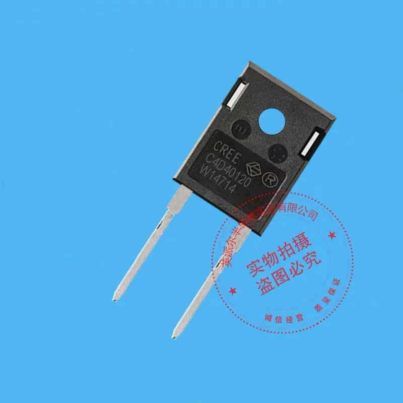 New Original 1Pcs C4D40120H C4D40120 TO-247-2 40A 1200V SiC Schottky Diode Silicon Carbide In Stock Good Quality
New Original 1Pcs C4D40120H C4D40120 TO-247-2 40A 1200V SiC Schottky Diode Silicon Carbide In Stock Good Quality