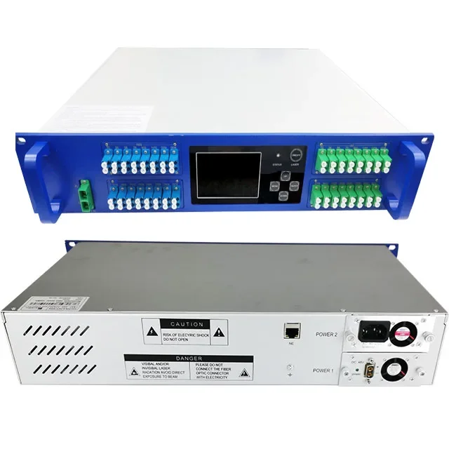 FULLWELL FTTH WDM EDFA 4 8 16 32 Ports 1550nm CATV Optical Amplifier High Power Multi-port 32 ports EDFA 22dBm
FULLWELL FTTH WDM EDFA 4 8 16 32 Ports 1550nm CATV Optical Amplifier High Power Multi-port 32 ports EDFA 22dBm
