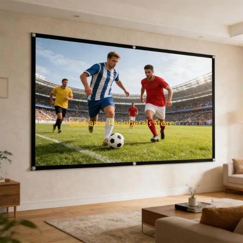 U55B Foldable Projector Screen Milk Silk Projection Curtain With 160 Degree Viewing And 1080P Resolution
U55B Foldable Projector Screen Milk Silk Projection Curtain With 160 Degree Viewing And 1080P Resolution