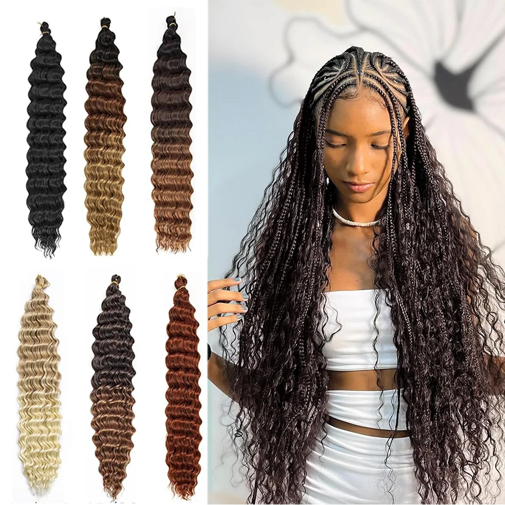 1/3/7 упаковок вьющихся волос для плетения океанских волн вязанные крючком волосы 18/24/30 дюймов вьющиеся вязанные крючком волосы волнистые плетение волн воды синтетические волосы
1/3/7 упаковок вьющихся волос для плетения океанских волн вязанные крючком волосы 18/24/30 дюймов вьющиеся вязанные крючком волосы волнистые плетение волн воды синтетические волосы