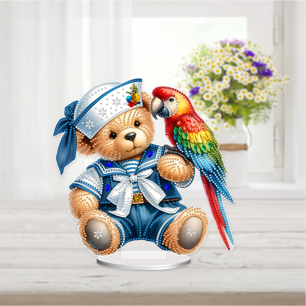 Acrylic Special Shape Sailing Bear Diamond Painting Tabletop Ornaments Kit Diamond Painting Desktop Decors for Adults Beginner
Acrylic Special Shape Sailing Bear Diamond Painting Tabletop Ornaments Kit Diamond Painting Desktop Decors for Adults Beginner