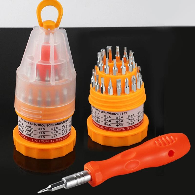 31 In 1 Screwdriver Kit Multi Functional Universal Screwdriver Set Manual Tools Detachable Anti Slip Handle Driver Screw Kit
31 In 1 Screwdriver Kit Multi Functional Universal Screwdriver Set Manual Tools Detachable Anti Slip Handle Driver Screw Kit