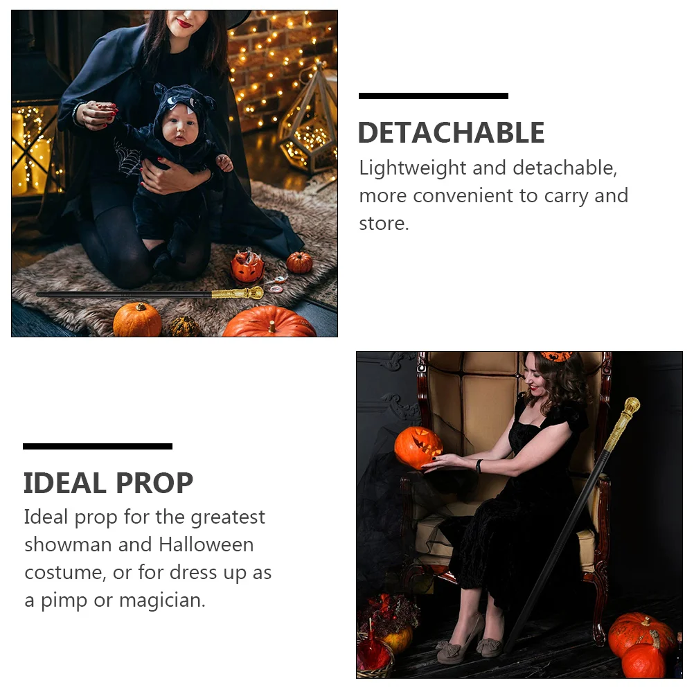 2pcs King Scepter Walking Stick For Halloween Cosplay Costume Party Stage Performance Lightweight Detachable
2pcs King Scepter Walking Stick For Halloween Cosplay Costume Party Stage Performance Lightweight Detachable