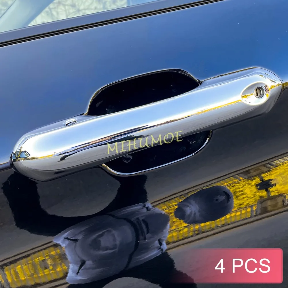 Glossy Chrome Car Door Handle Strip Cover Trims w/ Keyless For Ford Explorer 2020 2021 2022 2023 2024
Glossy Chrome Car Door Handle Strip Cover Trims w/ Keyless For Ford Explorer 2020 2021 2022 2023 2024