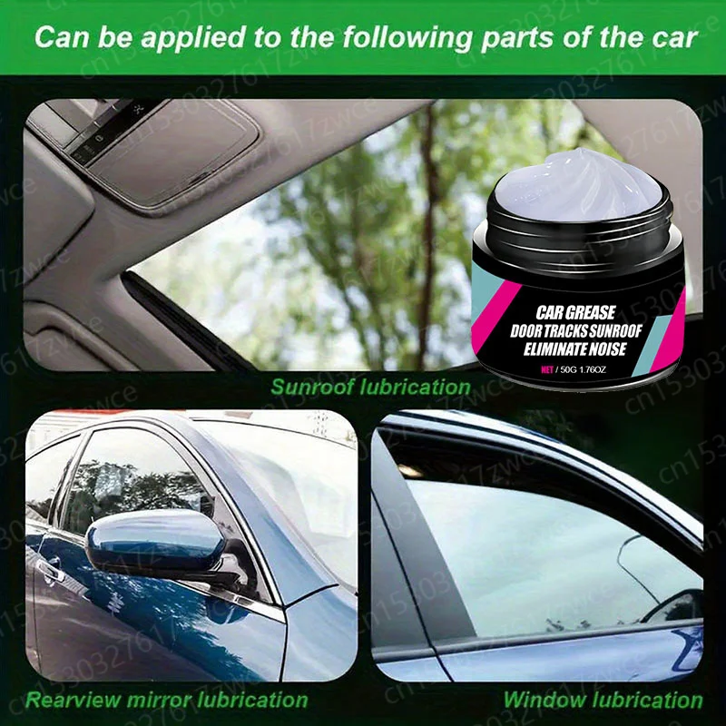 Car Sunroof Track Lubricating Grease Door Abnormal Noise Antirust Oil White Mechanical Maintenance Gear Bearing Oil Grease
Car Sunroof Track Lubricating Grease Door Abnormal Noise Antirust Oil White Mechanical Maintenance Gear Bearing Oil Grease