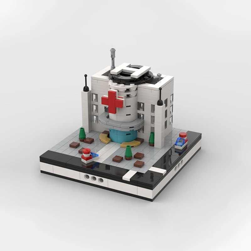 Creative 388PCS Building Blocks Small Hospital for Mini Modular City Toy for Children Birthday Christmas Gift Educational Bricks
Creative 388PCS Building Blocks Small Hospital for Mini Modular City Toy for Children Birthday Christmas Gift Educational Bricks