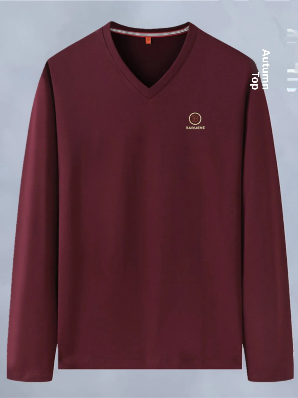 Мужская хлопковая футболка с длинным рукавом и V-образным вырезом больших размеров: комфортная, дышащая, модная базовая модель для осени
Мужская хлопковая футболка с длинным рукавом и V-образным вырезом больших размеров: комфортная, дышащая, модная базовая модель для осени