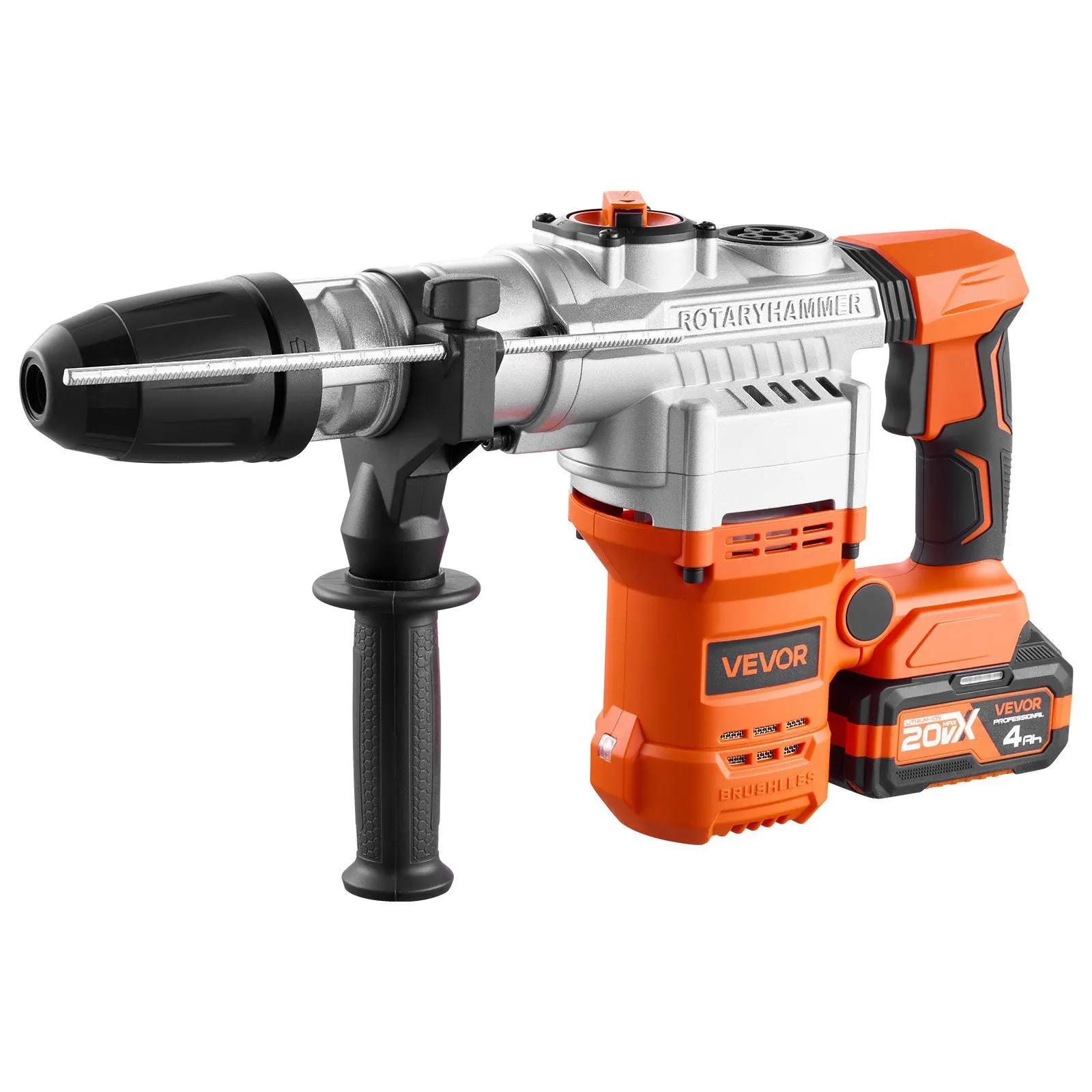Аккумуляторный перфоратор SDS-Max 1-9/16 дюйма, 20В, для тяжелых работ, в комплекте 2 аккумулятора и зарядное устройство
Аккумуляторный перфоратор SDS-Max 1-9/16 дюйма, 20В, для тяжелых работ, в комплекте 2 аккумулятора и зарядное устройство