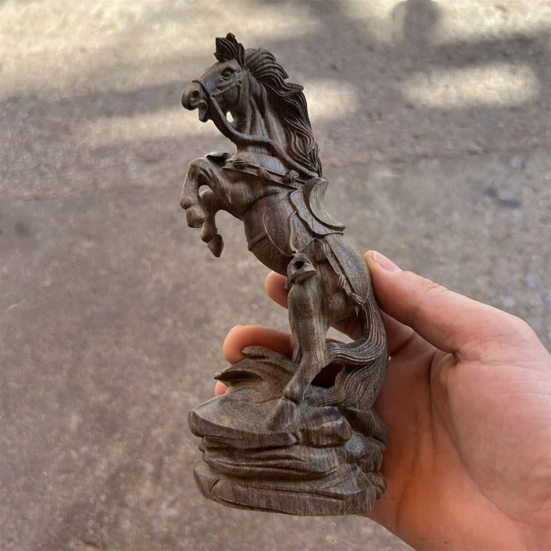 Natural wood carvings horse animal sculptures ornament home office desks feng shui auspicious decorations
Natural wood carvings horse animal sculptures ornament home office desks feng shui auspicious decorations