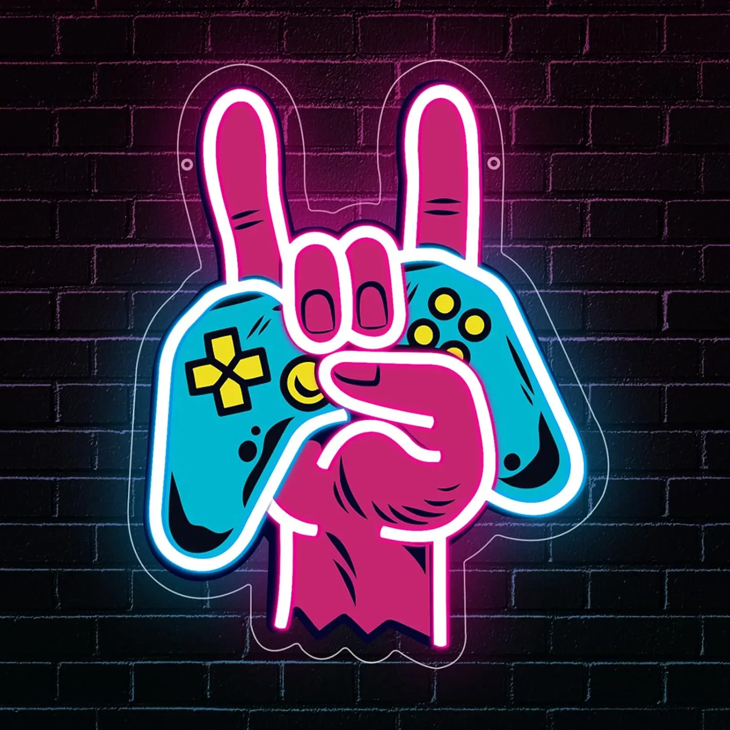 Gamer Neon Sign USB Powered LED Light for Bar Gaming Room Party Kids Room Bedroom Decorations Birthday Gift Art Wall Light
Gamer Neon Sign USB Powered LED Light for Bar Gaming Room Party Kids Room Bedroom Decorations Birthday Gift Art Wall Light