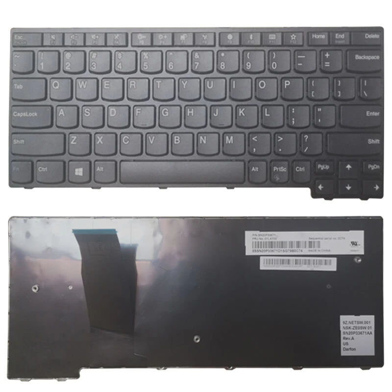 Новая клавиатура A+01LX700 01LX740 для Lenovo ThinkPad Yoga 5-го поколения (11e Gen) 20LN 20LM, раскладка US
Новая клавиатура A+01LX700 01LX740 для Lenovo ThinkPad Yoga 5-го поколения (11e Gen) 20LN 20LM, раскладка US
