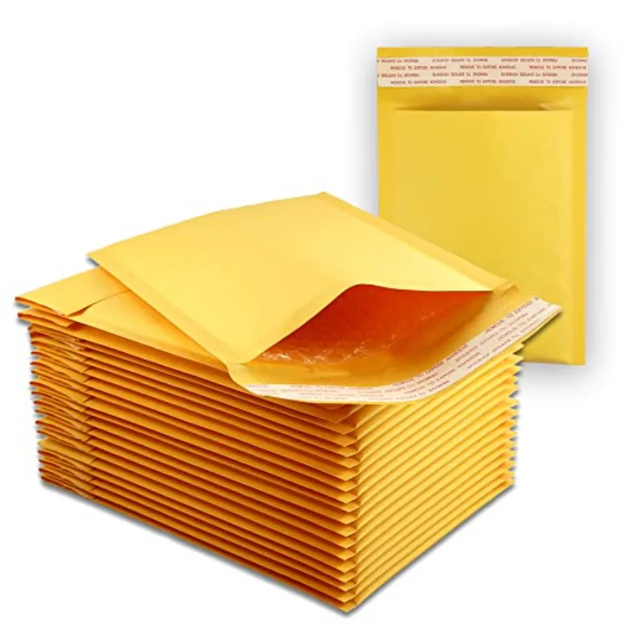 25 Size #W 5 x 8 Kraft Bubble Mailers Self Sealing Bulk Padded Shipping Supplies Packaging Materials Envelopes Bags 5 inches by
25 Size #W 5 x 8 Kraft Bubble Mailers Self Sealing Bulk Padded Shipping Supplies Packaging Materials Envelopes Bags 5 inches by