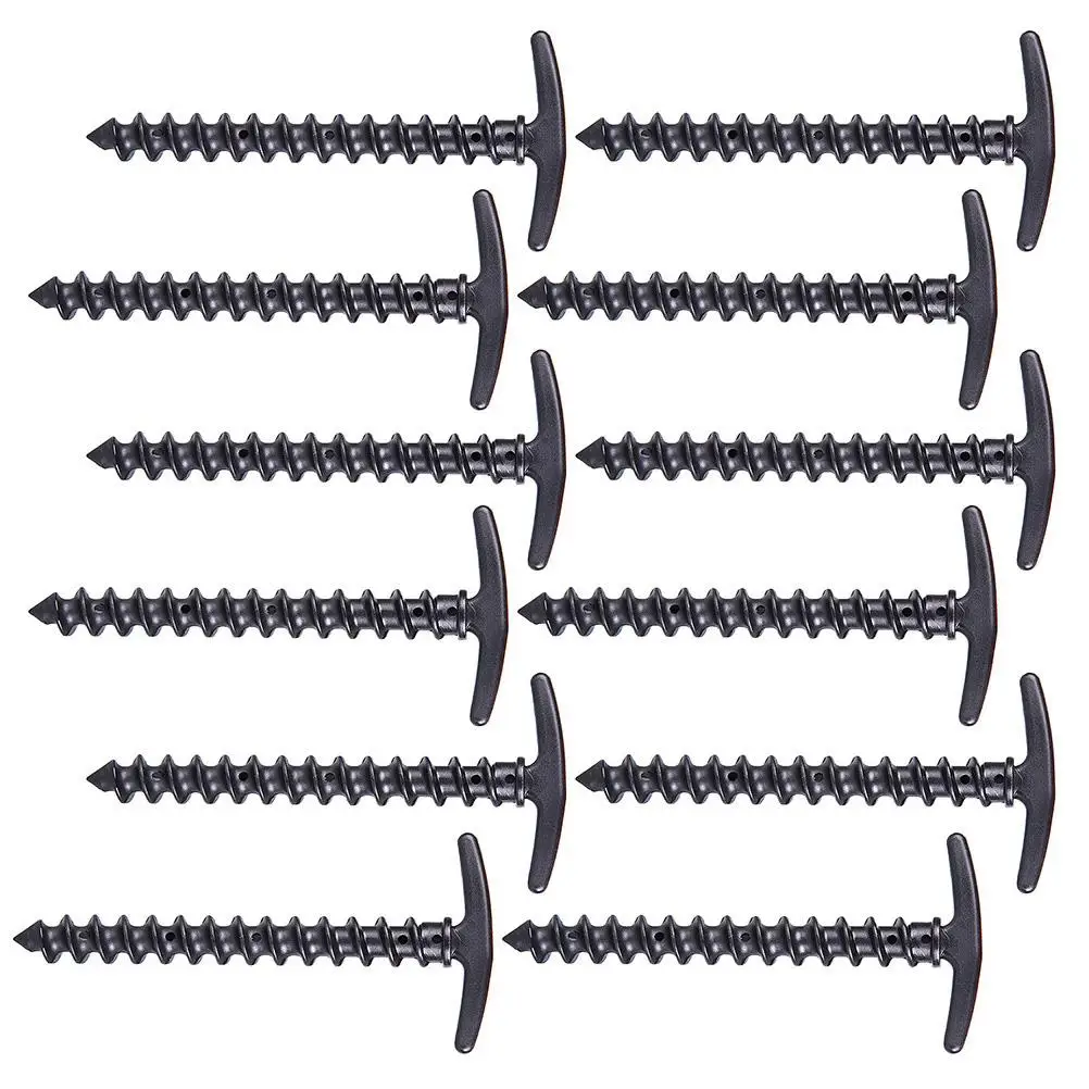 12 Pcs Tent Pegs Lightweight Durable Plastic Camping Stakes 14 5cm Beach Mud Grass Outdoor Accessories
12 Pcs Tent Pegs Lightweight Durable Plastic Camping Stakes 14 5cm Beach Mud Grass Outdoor Accessories
