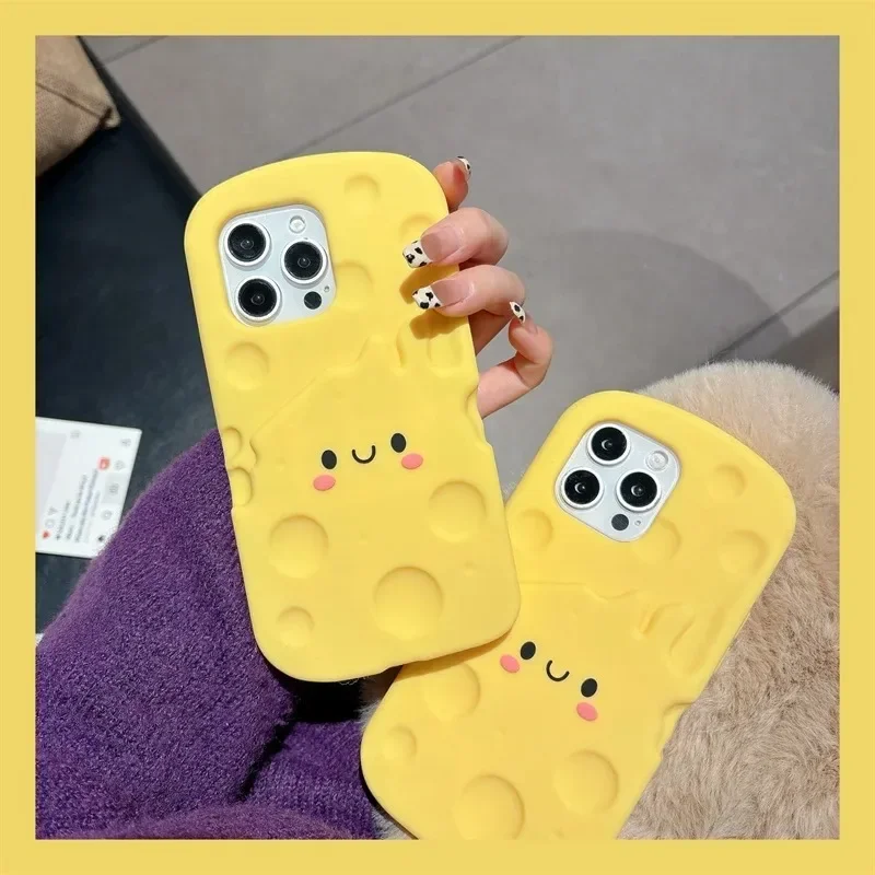 Милый силиконовый чехол для телефона Emoji с сыром, подходит для iPhone 13, 14, 15, 16, силиконовый защитный чехол Pro Max с защитой от падения
Милый силиконовый чехол для телефона Emoji с сыром, подходит для iPhone 13, 14, 15, 16, силиконовый защитный чехол Pro Max с защитой от падения
