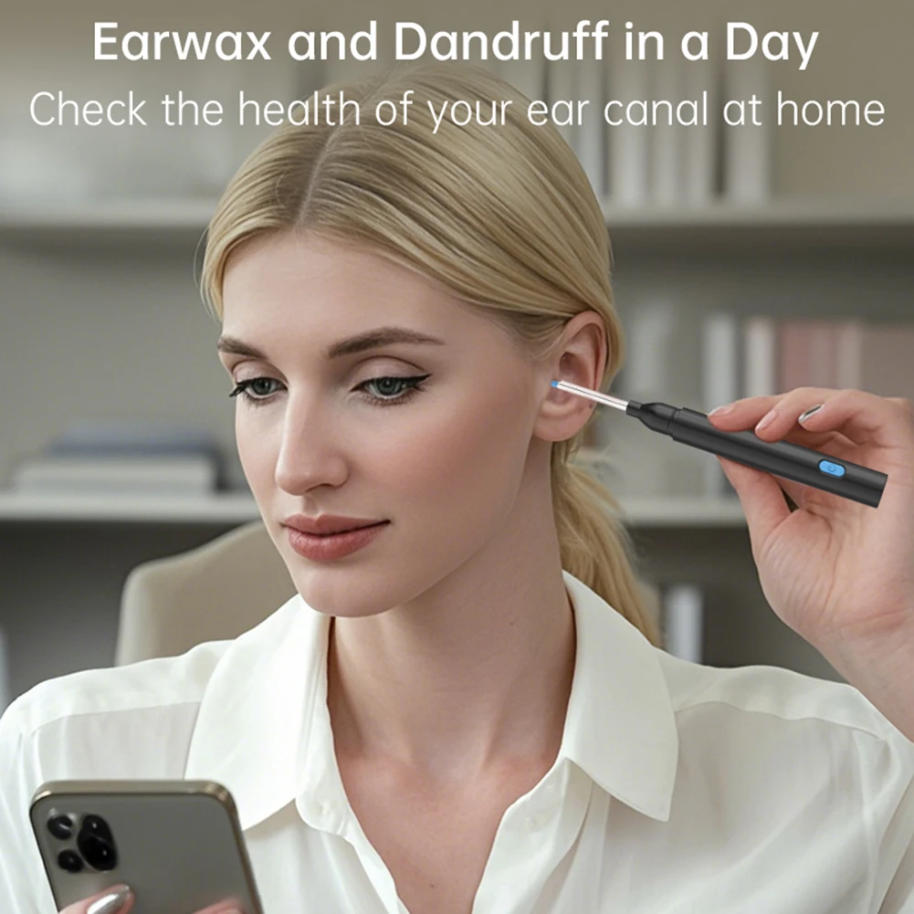 Camera Otoscope Ear Cleaner Kit 800W-Pixel Multifunctional Endoscope Ear Cleaner Ear Wax Removal Tool Painless Ear Cleaner
Camera Otoscope Ear Cleaner Kit 800W-Pixel Multifunctional Endoscope Ear Cleaner Ear Wax Removal Tool Painless Ear Cleaner