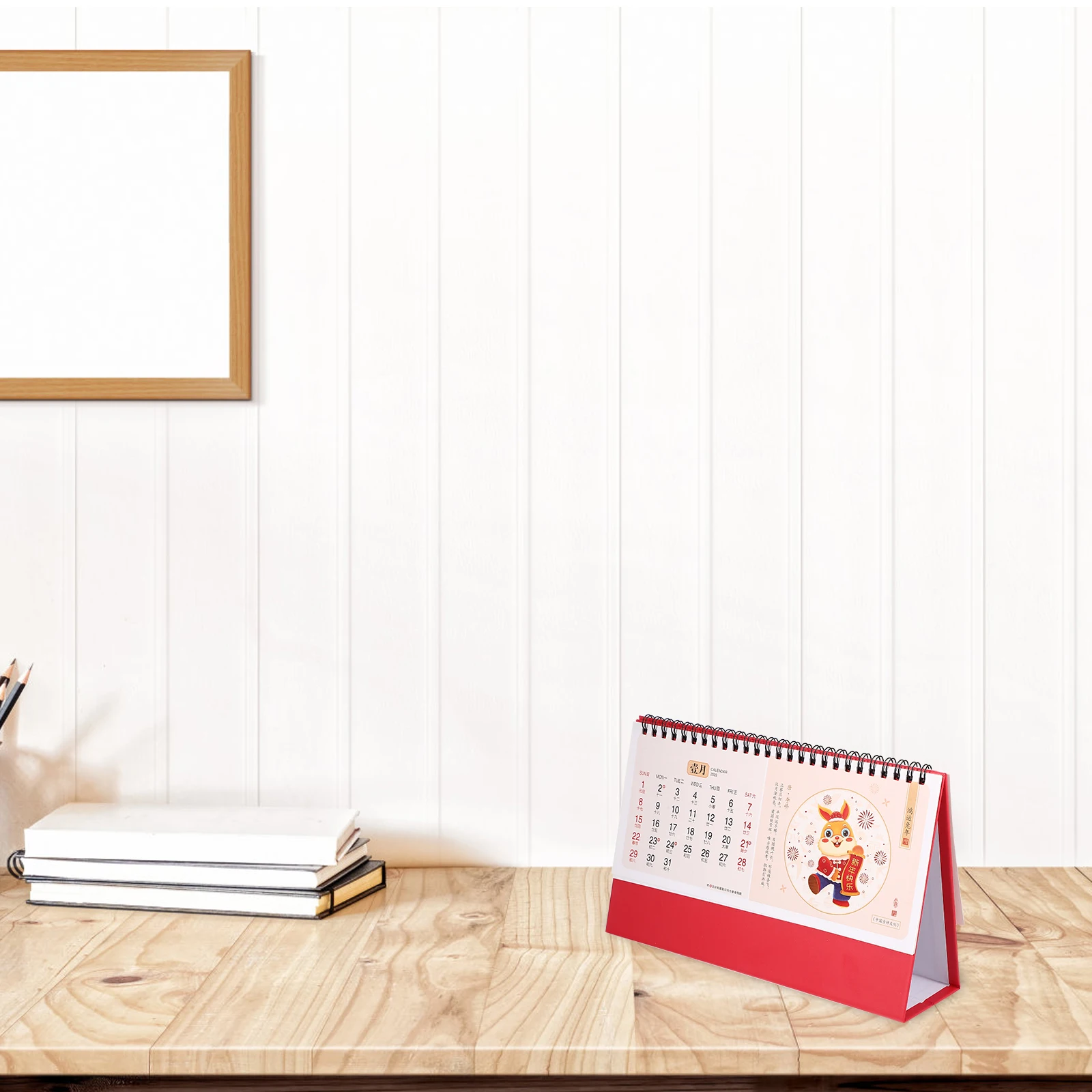 2023 Desk Calendar Coated Paper Art Year of Rabbit Calendars for Home Office Practical Month Week Number Date Information
2023 Desk Calendar Coated Paper Art Year of Rabbit Calendars for Home Office Practical Month Week Number Date Information