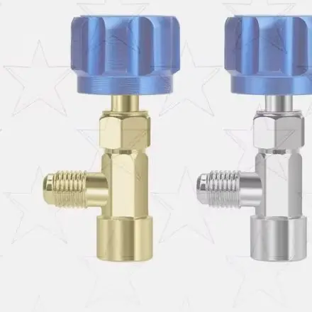 R1234YF Can Tap, R1234YF Self-Sealing And Puncture Style Refrigerant Can Tap Valve With Refrigerant Tank Adapters
R1234YF Can Tap, R1234YF Self-Sealing And Puncture Style Refrigerant Can Tap Valve With Refrigerant Tank Adapters