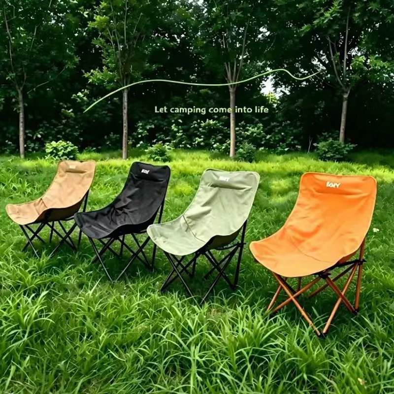 Portable Camping Chair Outdoor Folding Moon Chair With Pocket For Fishing Camping Home BBQ Garden Hiking Comfortable Relax Chair
Portable Camping Chair Outdoor Folding Moon Chair With Pocket For Fishing Camping Home BBQ Garden Hiking Comfortable Relax Chair