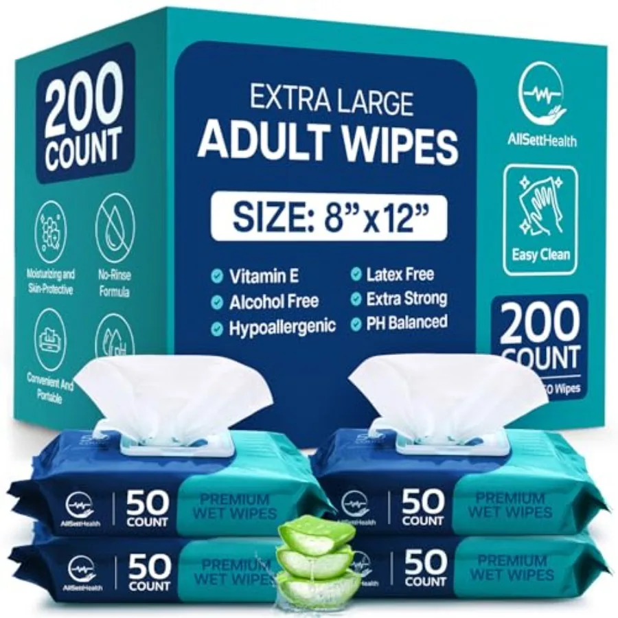 Body for Adults Bathing No Rinse - Adult for Elderly 8" x 12" count Shower No Rinse, Incontinence Disposable Washcloths, Aloe V
Body for Adults Bathing No Rinse - Adult for Elderly 8" x 12" count Shower No Rinse, Incontinence Disposable Washcloths, Aloe V