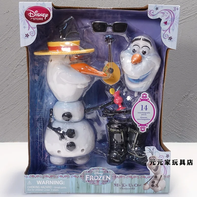 23cm Disney Frozen Olaf Snowman Elsa Olaf Anna Costume Change Figures Set Anime Room Decoration Kawaii Christmas Gift Toy
23cm Disney Frozen Olaf Snowman Elsa Olaf Anna Costume Change Figures Set Anime Room Decoration Kawaii Christmas Gift Toy