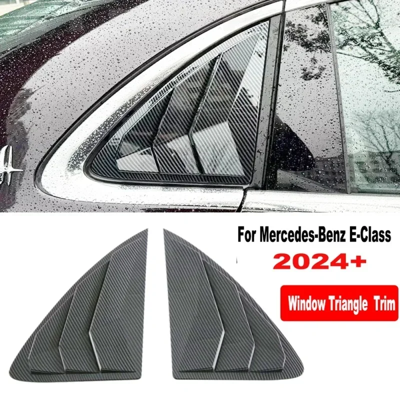 For Mercedes-Benz E-Class W214 E260 E300 2024 2025 Rear Side Window Louvers Air Vent Scoop Shades Cover Trim Car Accessories
For Mercedes-Benz E-Class W214 E260 E300 2024 2025 Rear Side Window Louvers Air Vent Scoop Shades Cover Trim Car Accessories