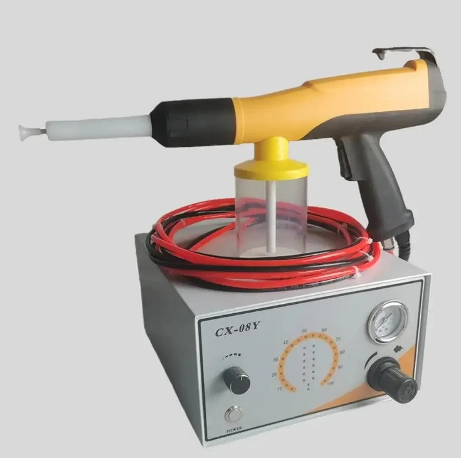 Experimental Testing Electrostatic Powder Coating system machine Spraying Gun Equipment
Experimental Testing Electrostatic Powder Coating system machine Spraying Gun Equipment