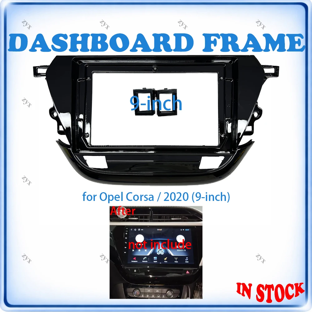 Car Radio Fascia Frame For Opel Corsa 2020 9 inch Trim Kit Car Accessories Plug & Play
Car Radio Fascia Frame For Opel Corsa 2020 9 inch Trim Kit Car Accessories Plug & Play