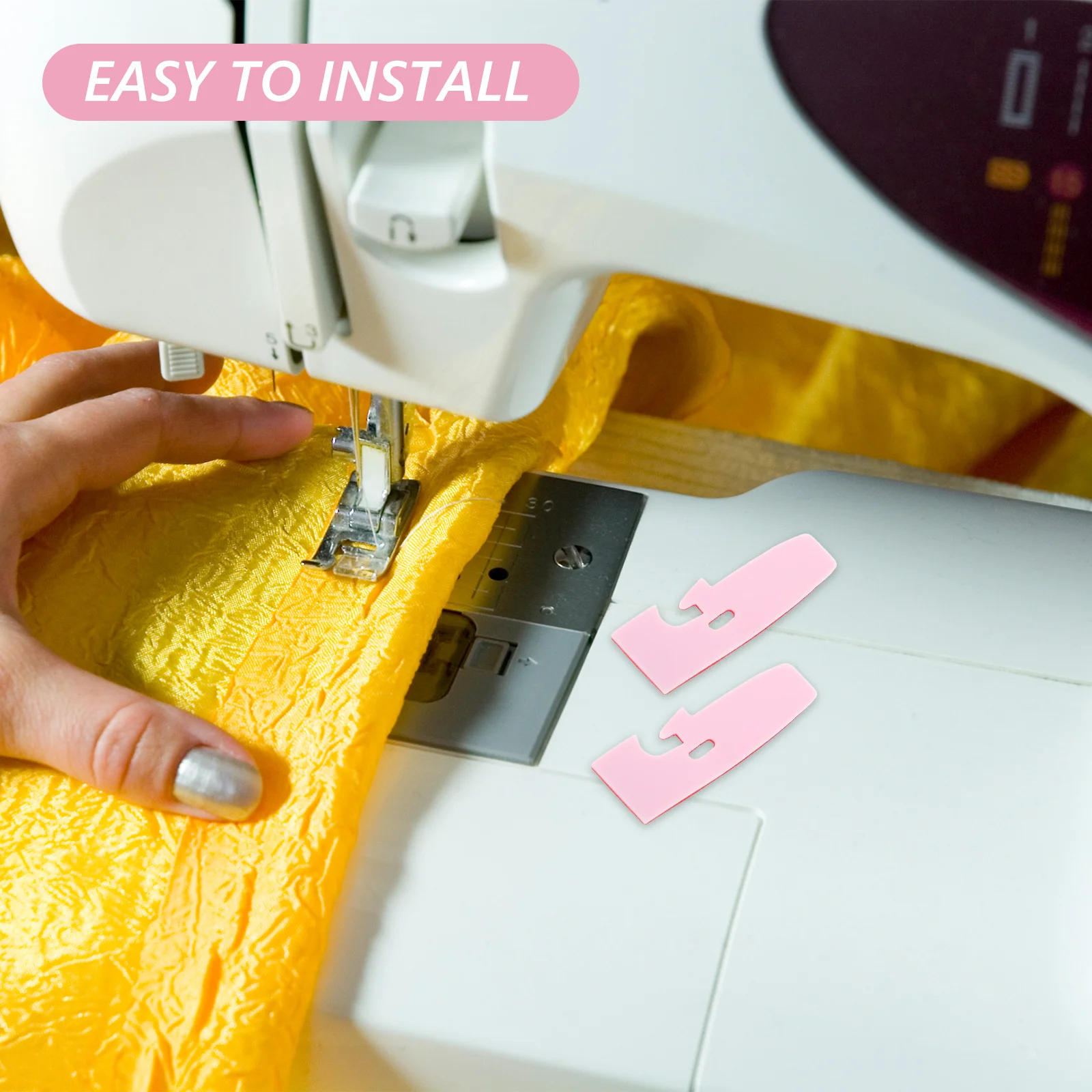 10Pcs Durable Overlock Machine Presser Foot Pad Long-Lasting Use Reduced Replacements High-Intensity Tasks Singer Presser Foot
10Pcs Durable Overlock Machine Presser Foot Pad Long-Lasting Use Reduced Replacements High-Intensity Tasks Singer Presser Foot