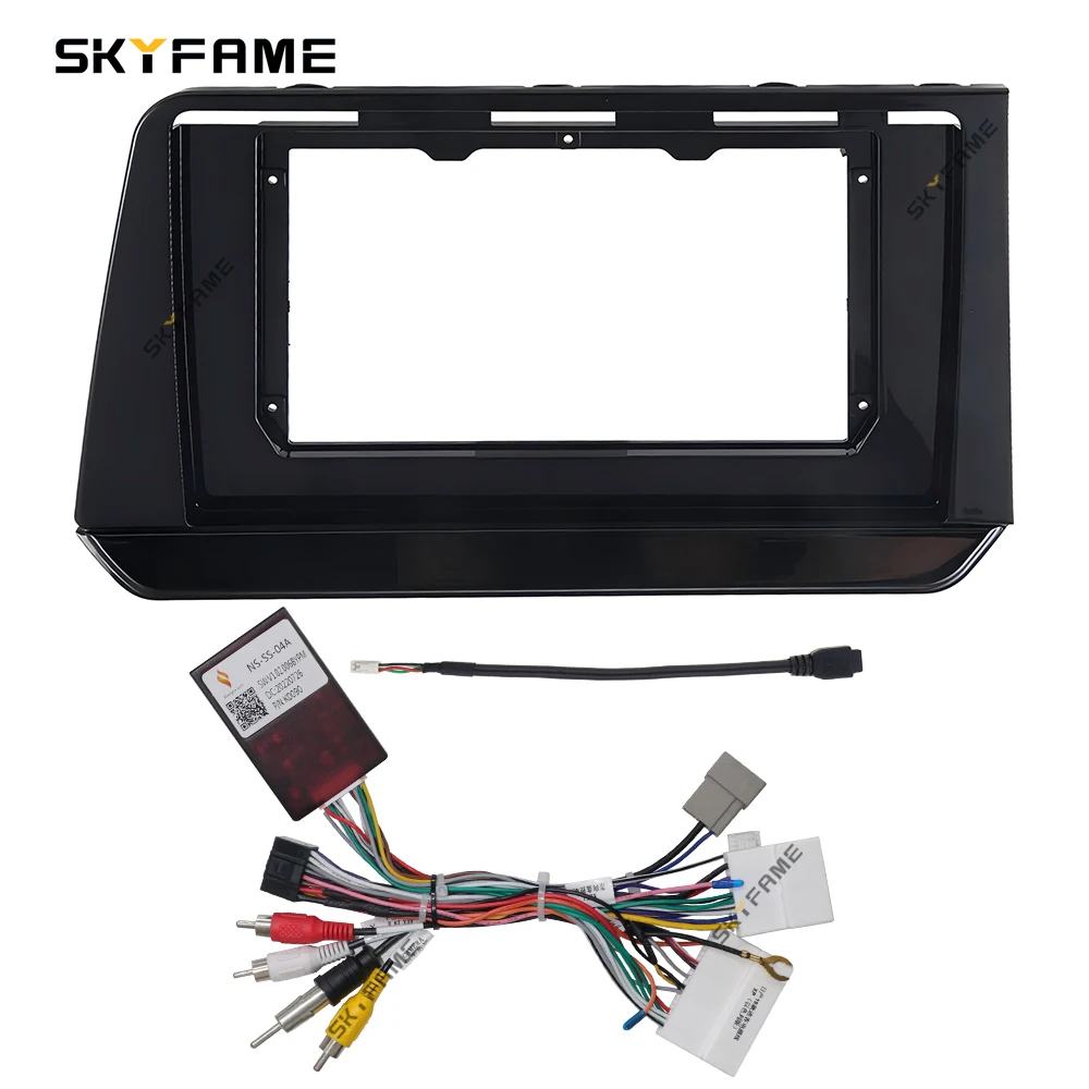 SKYFAME Car Frame Fascia Adapter Canbus Box Decoder Android Radio Dash Fitting Panel Kit For Nissan Note
SKYFAME Car Frame Fascia Adapter Canbus Box Decoder Android Radio Dash Fitting Panel Kit For Nissan Note