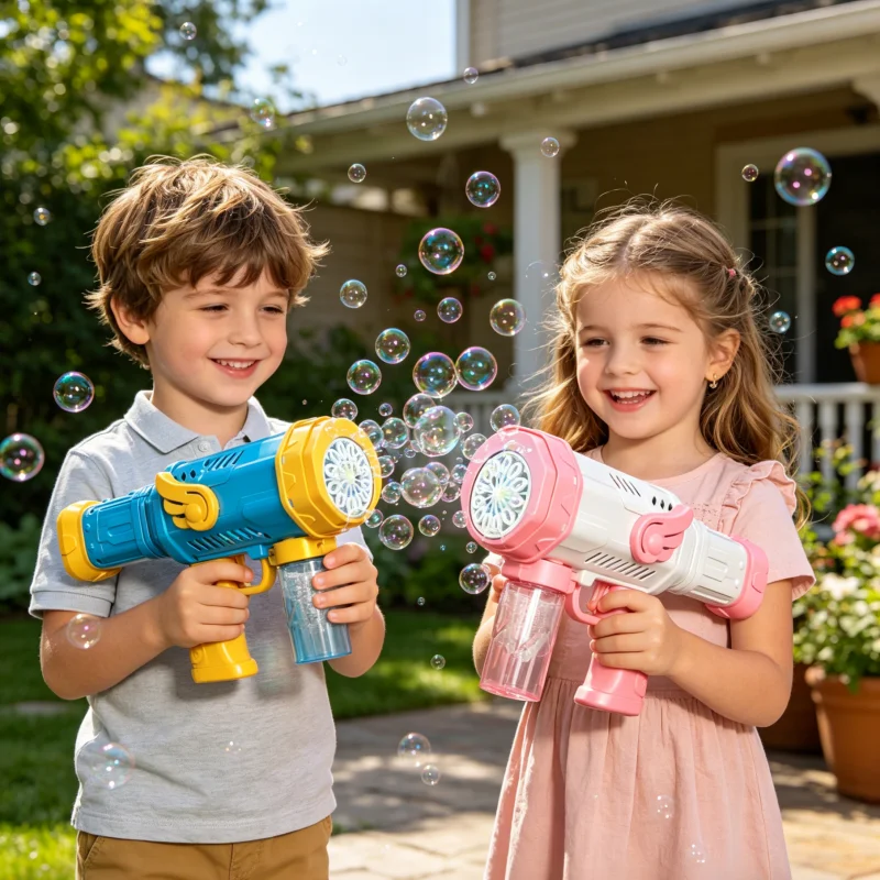 12 Holes Bubble Gun Electric Automatic Soap Bubble Blower Machine Children Portable Outdoor Toy Wedding Party Birthday Gifts
12 Holes Bubble Gun Electric Automatic Soap Bubble Blower Machine Children Portable Outdoor Toy Wedding Party Birthday Gifts