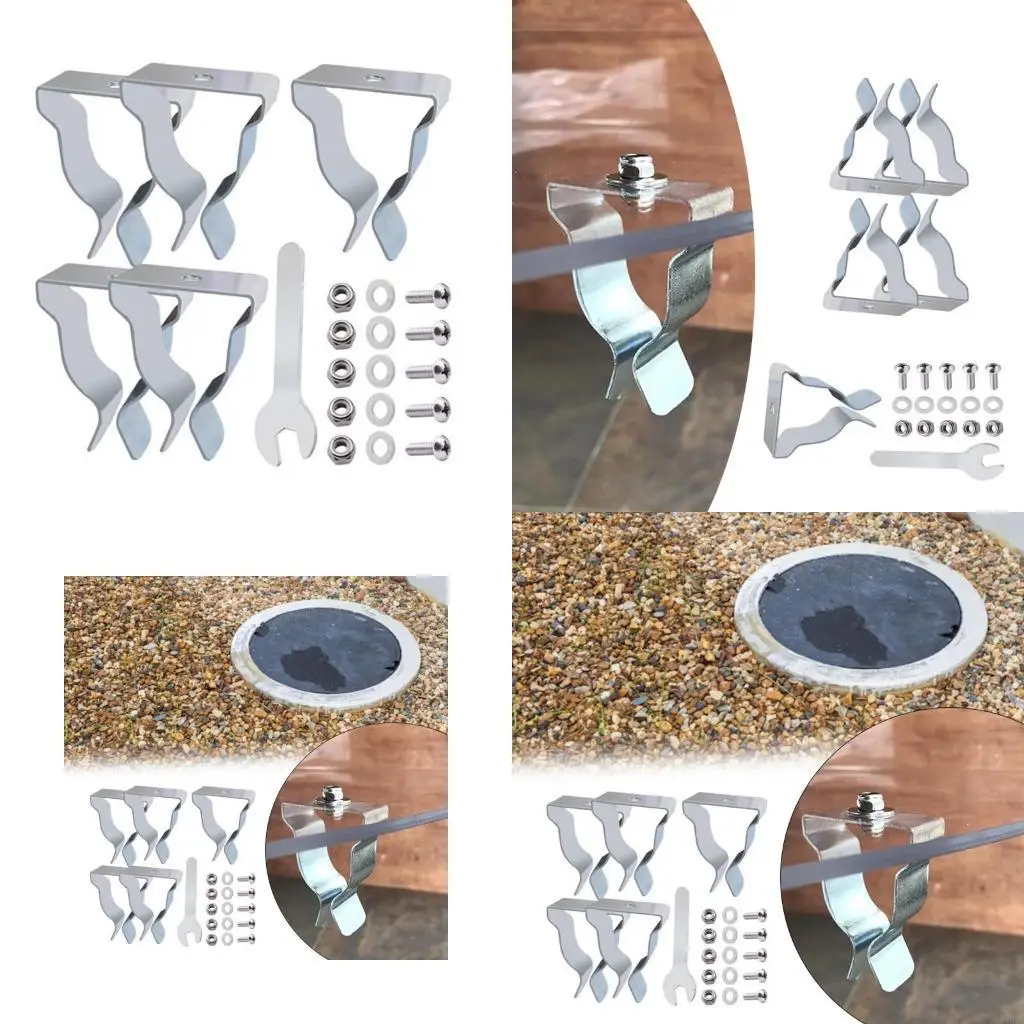 5Pcs Window Well Cover Clip Install Retaining Clip Egress Cover Spring Clip
5Pcs Window Well Cover Clip Install Retaining Clip Egress Cover Spring Clip