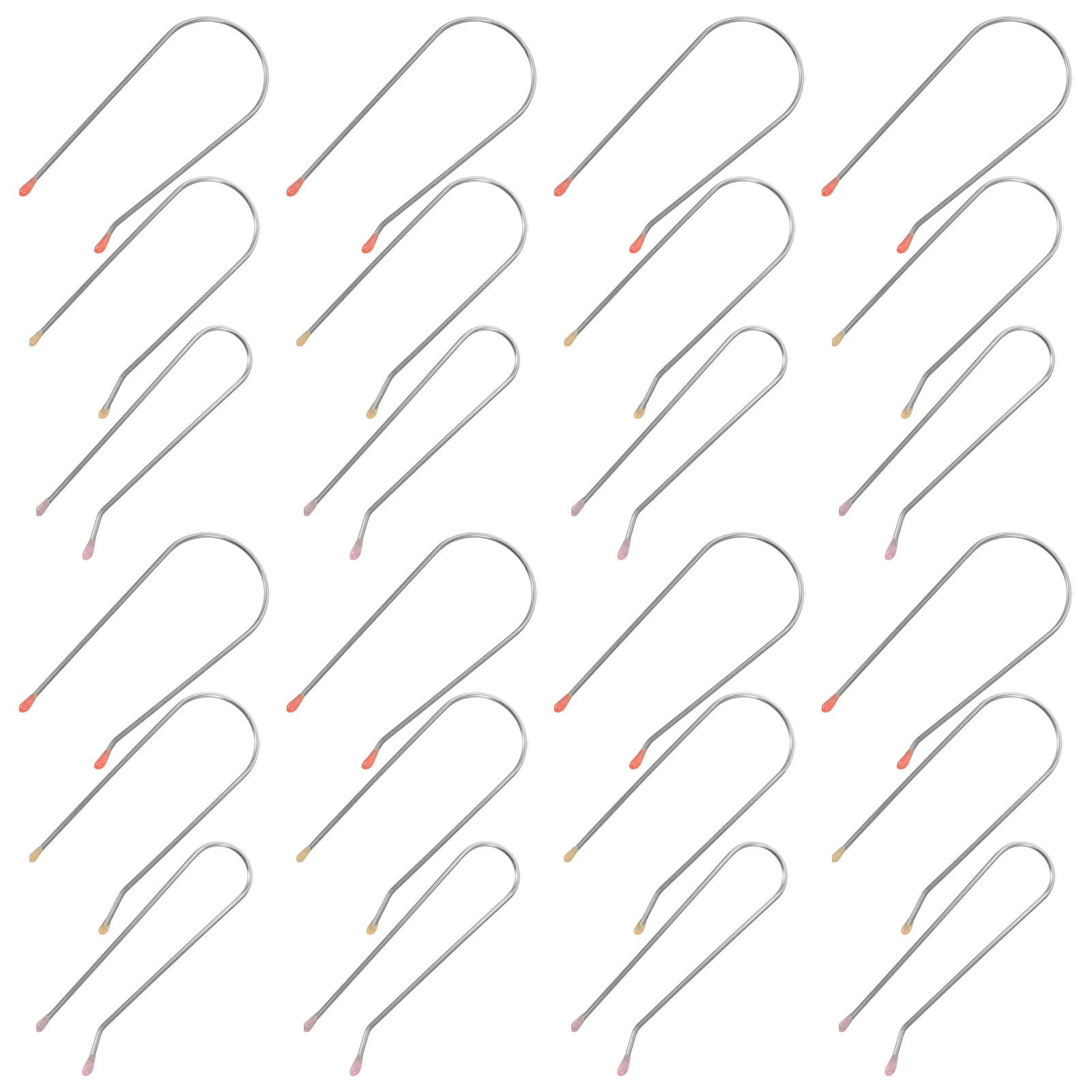 24pcs Curler Clips Hot Roller Securing Pins Replacement Fast Heating Durable Stainless Steel Multiple Sizes
24pcs Curler Clips Hot Roller Securing Pins Replacement Fast Heating Durable Stainless Steel Multiple Sizes