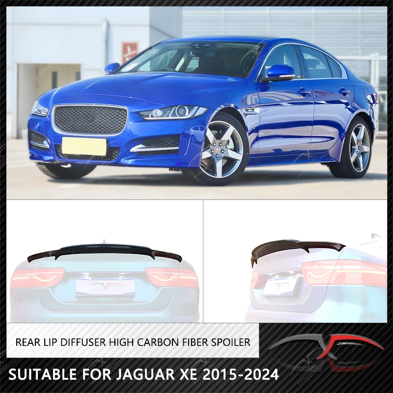 Suitable for Jaguar XE 2015-2024 carbon fiber compression tail fin rear trunk cover spoiler wing
Suitable for Jaguar XE 2015-2024 carbon fiber compression tail fin rear trunk cover spoiler wing