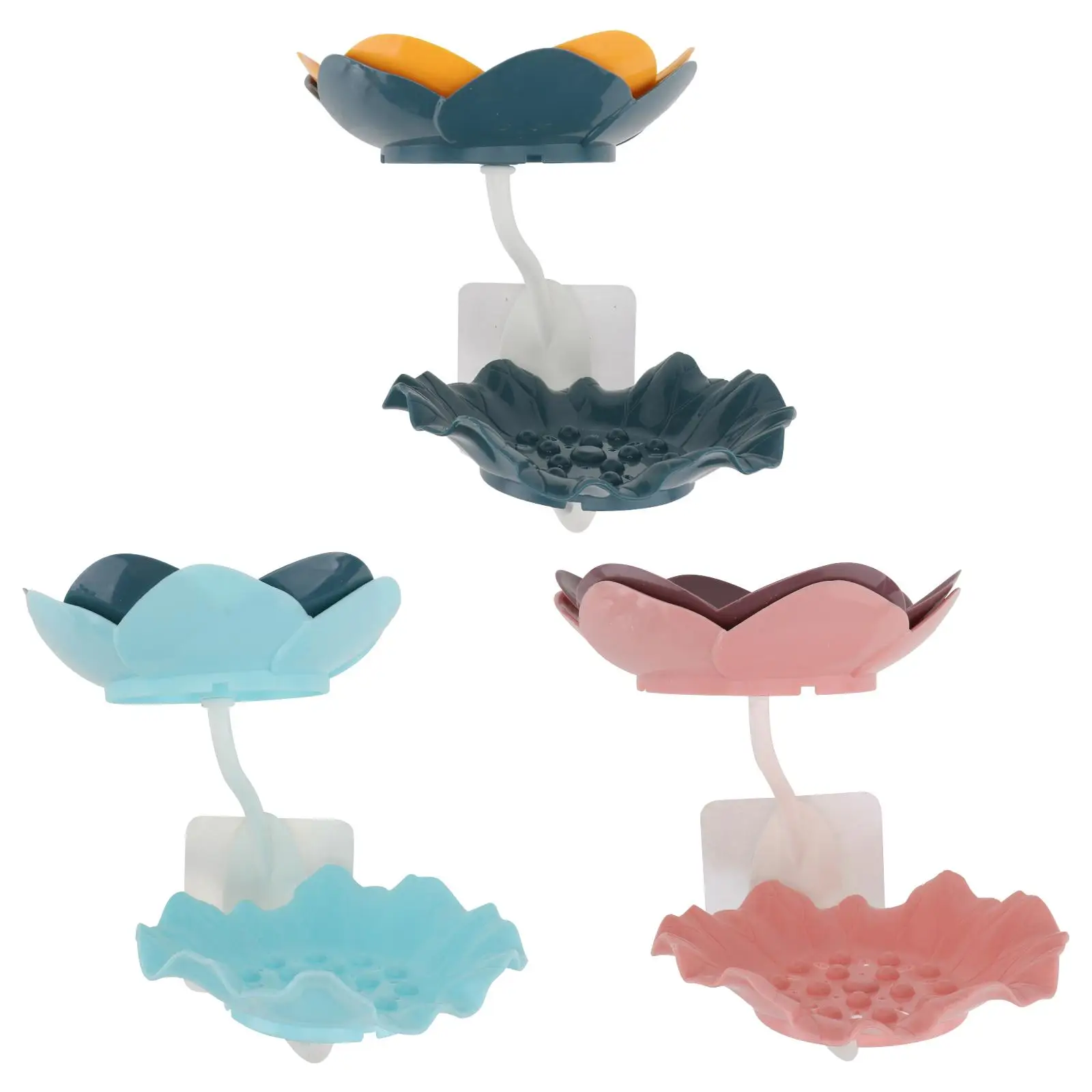 3 Pcs Soap Holder Bathroom Wall Hanging Mount Drain Tray Portable Draining Rack Plastic Luxury Home Decor Waterproof
3 Pcs Soap Holder Bathroom Wall Hanging Mount Drain Tray Portable Draining Rack Plastic Luxury Home Decor Waterproof